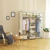SONGMICS XXL Kleiderschrank mit 2 Stangen | Stoffschrank Produktbild-Vorschau 2