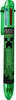 A multi-color pen with a Minecraft Creeper design. Voir les images du produit
