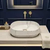 Aufsatzwaschbecken Rea Zoe Marlo Beige, Steinimitation Produktbild-Vorschau 5