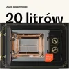 KlarsteinVictoria 20, mikrofalówka do zabudowy, 20 l, 800 Podgląd zdjęcia produktu 4