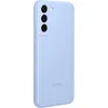 A light blue Samsung phone case is shown from a side angle against a white background. Voir les images du produit