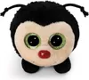 A close-up studio shot of a plush ladybug toy. Produktbild-Vorschau