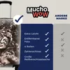 MuchoWow® Koffer Handgepäck Trolley Rollkoffer Kleine Produktbild-Vorschau 6