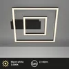 Lampada da soffitto a LED, nera, LED/22W Anteprima dell’immagine prodotto 2