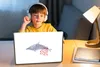 MuchoWow® Laptop Aufkleber Sticker Cover Delfin - Pflanzen Produktbild-Vorschau 3