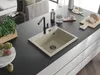 Mexen Oscar Granitspüle 1-beckig 580 x 490 mm, beige, Produktbild-Vorschau 2