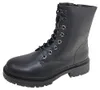 Dockers Schnürstiefeletten Damen Kunstleder Schwarz Größe: Produktbild-Vorschau 10