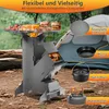 Prenosný raketový ohrievač s grilovací platňou, vonkajší Náhľad obrázku produktu 4