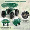 GOPLUS Rollsitz, Gartensitz mit Rollen, Kniebank fahrbar, Produktbild-Vorschau 4