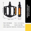 Hliníkové pedále na bicykel s protisklzovou platformou, Náhľad obrázku produktu 2