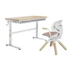 HOKO Kinderschreibtisch-Set 120x60 cm höhenverstellbar, mit Produktbild-Vorschau 1