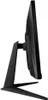 Side view of a black computer monitor on a stand. Produktbild-Vorschau