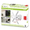 Techly držák pro LCD TV (ultratenký) - bílý - velikost Náhled obrázku produktu 4