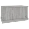 vidaXL Cassapanca Grigio Sonoma 70x40x38 cm Materiale Anteprima dell’immagine prodotto 4