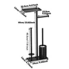 Toilettenpapierhalter, 4-in-1 WC-Rollenhalter, stehender Produktbild-Vorschau 10