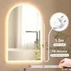 Radelldar LED Badezimmerspiegel Bogenform und 3 Farben Produktbild-Vorschau 4