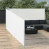 vidaXL Ausziehbare Seitenmarkise Creme 100 x 1000 cm Produktbild-Vorschau 2
