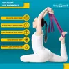 Bawełniany pasek do jogi Body & Mind - kwarc różowy Podgląd zdjęcia produktu 2