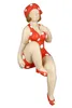 Gilde Figur "Becky" Kunstharz rot, 2 er Set weiß 37057 Produktbild-Vorschau 5