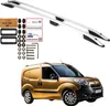 Strešné nosiče FIAT DOBLO KURZ AB 2010-2022 Hliníkové Náhľad obrázku produktu 1