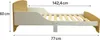 Letto per bambini 140x70 cm con protezione anticaduta e Anteprima dell’immagine prodotto 8