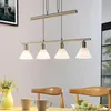 Lindby Pendellampe Delira, 4-flg. nickel, höhenverstellbar Produktbild-Vorschau 9