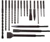 Set di punte e scalpelli Makita D-21200 SDS-Plus - 17 Anteprima dell’immagine prodotto 9