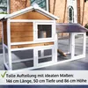 zooprinz Hasenstall Hofstadl mit Auslauf wetterfestes Produktbild-Vorschau 9