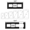 Altadif ALTSUPCARBLK, Handy/Smartphone, Auto, Schwarz Produktbild-Vorschau 5