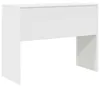 vidaXL Scrivania bianca 100 x 40 x 76 cm Anteprima dell’immagine prodotto 7