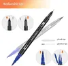 Dual Brush Pen Set 120 Farben, Filzstifte mit Dicker und Produktbild-Vorschau 3