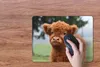 MuchoWow® Mauspad Mousepad Scottish Highlander - Kalb - Produktbild-Vorschau 3