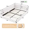 INONEFT  Polsterbett 140x200cm mit LED- und Produktbild-Vorschau 12