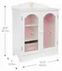 Olivia’s Little World Puppenschrank in Weiß mit Blumenmotiv Produktbild-Vorschau 5