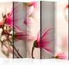 Akusticher Raumteiler Magnolie Foto Paravent 225x172 cm Produktbild-Vorschau 1