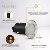 SSC-LUXon 3x MARNE LED Bodeneinbaustrahler Aussen rund IP67 Produktbild-Vorschau 3