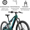 Zündapp X1000 E-bike mountain bike full-suspension 29 Anteprima dell’immagine prodotto 3