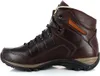 A single brown hiking boot shown from the side against a white background. Voir les images du produit