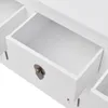 A close-up view of an open white drawer with a bronze handle. Anteprima dell’immagine prodotto