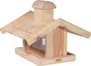 dobar Klassisches Vogelfutterhaus mit Futtersilo, Vogelhaus Produktbild-Vorschau 5