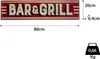 Moritz insegna in latta 80 x 20 cm bar e grill pub barbecue Anteprima dell’immagine prodotto 3