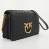 PINKO Damen Umhängetaschen 100063A0GK-Z99Q Farbe: Schwarz Produktbild-Vorschau 6