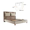 Bambi Boxspringbett 180x200 mit Bettkasten mit Matratzen Produktbild-Vorschau 9