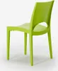 A single green chair is shown from a side-rear angle against a white background. Voir les images du produit