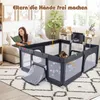 COSTWAY Laufstall Baby, Laufgitter mit Basketballkorb, Produktbild-Vorschau 4