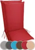 sunnypillow 2er Set Gartenstuhlauflagen  120 x 50  extra Produktbild-Vorschau 1