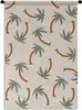 MuchoWow® Wandteppich Wandbehang Palme - Pastell - Muster Produktbild-Vorschau 1