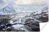MuchoWow® Poster Fluss im Schnee in den Bergen von Produktbild-Vorschau 1