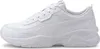 A side view of a white Puma Cilia Mode sneaker. Podgląd zdjęcia produktu