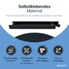Sanics Handdoekhouder zonder boren, zwart, 40 cm, inclusief Productafbeelding-voorbeeld 4